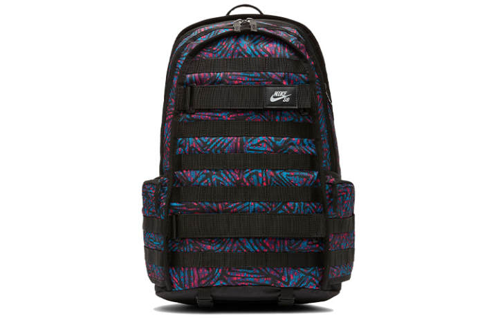 Nike Nike Polyester Backpack Regular Unisex Black/Laser Blue