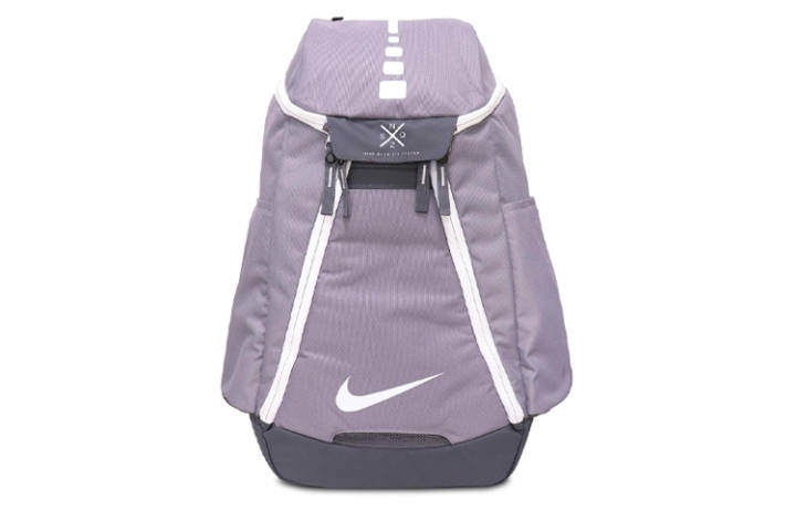 Nike Nike Polyester Backpack Unisex Gray/Purple