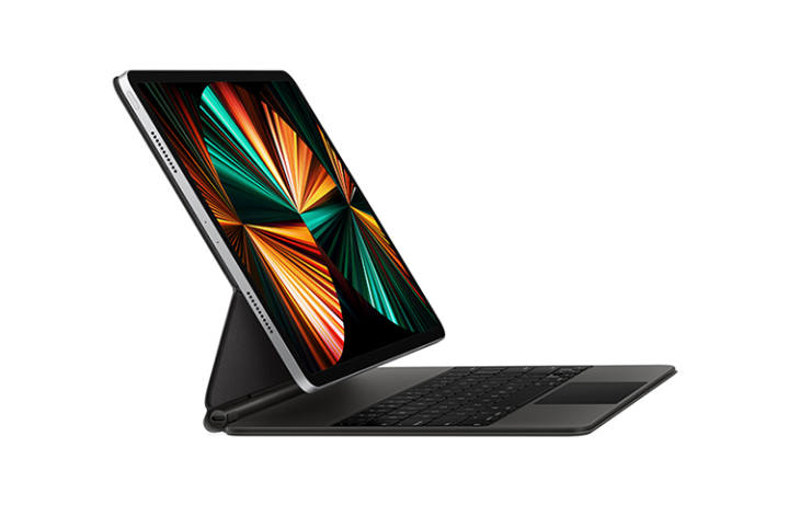 Apple Apple Miao Control Keyboard 82 Keys Compatibility With IPad Pro 2022/2021 Models 12.9 Inches, Tablets Black