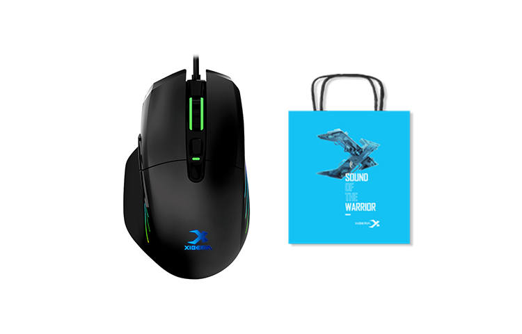XIBERIA XT500 Computers LOL PUBG Gaming RGB Wired Esports Mouse