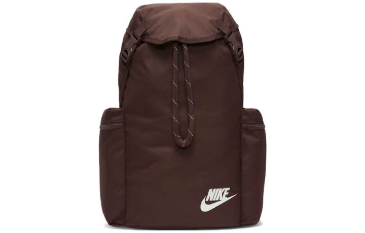 Nike Nike Heritage Athleisure Polyester Backpack Unisex Earth Umber