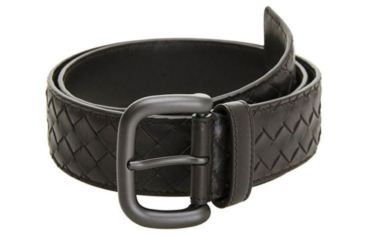 Bottega Veneta Intrecciato Leather Belt