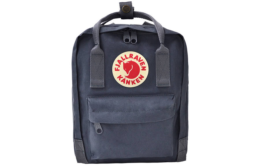 Fjallraven Kanken 7L Backpack Outdoor Bag Polyester Graphite Black Men's