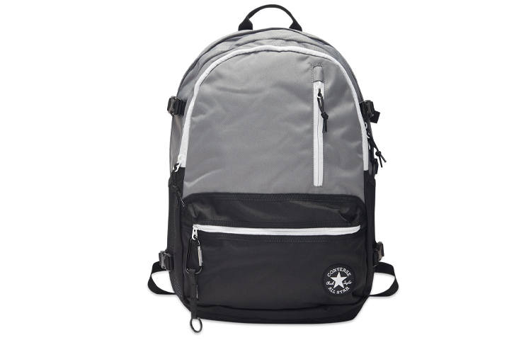 Converse Converse Polyester With Textile Backpack Regular Unisex Gray