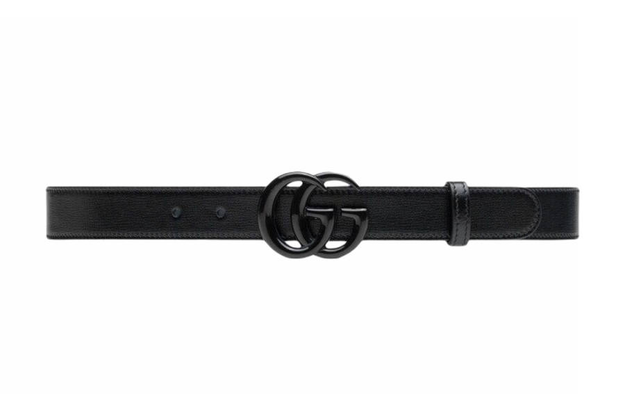GUCCI Gg Marmont Thin Buckle Belt