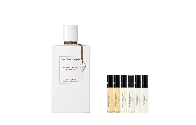 Van Cleef & Arpels Moonlight Snow Santalum Album Perfume, White Sandalwood, Extraordinary Collection Woody Floral