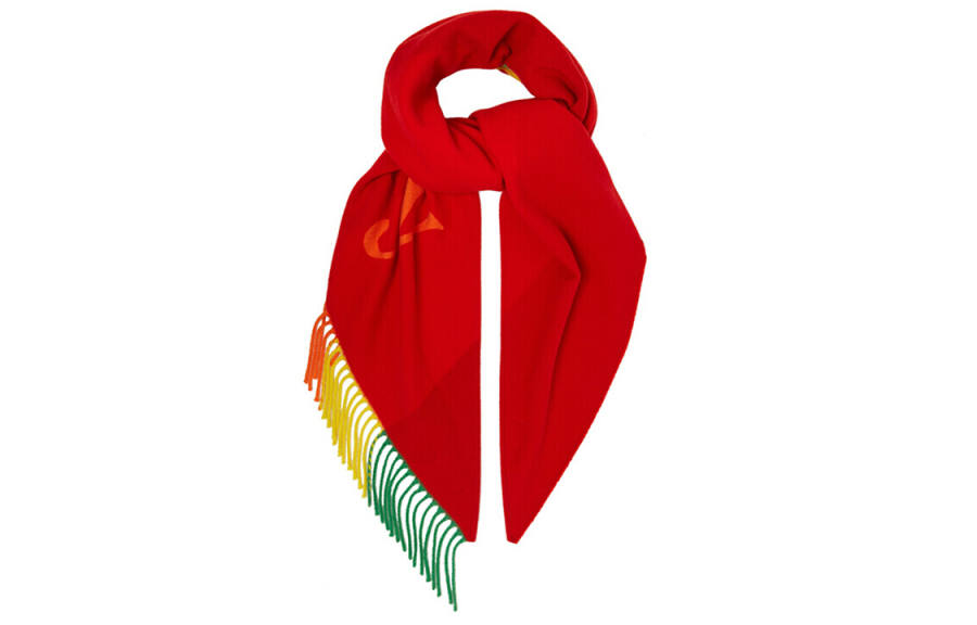 Burberry Wool Cashmere Knit Scarves Unisex