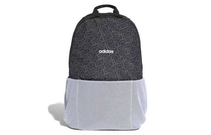 Adidas Adidas Polyester Backpack Regular Unisex Black White
