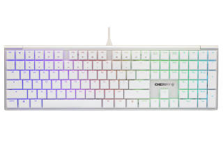 CHERRY G8A 25000LYAEU 1 MX BOARD 10.0 Wired Mechanical RGB MX LP Switch In Silver Keyboards