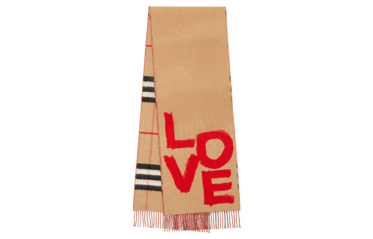 Burberry Cashmere Knit Scarves Unisex
