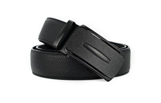 MUSTKOO Automatic Buckle Cow Leather Belts Men's 3.5cm