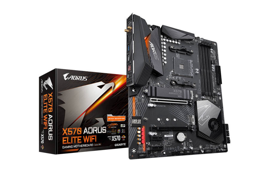 GIGABYTE Charles & Keith X570 AORUS ELITE WIFI Supported 5800X/5900X/3900X/3070 Motherboards