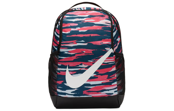 Nike Nike Polyester Backpack Regular Unisex Black Red