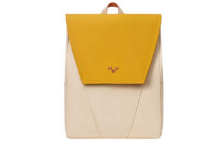 MAH Sheep Shed, Collaboration Polyester Backpack Regular Women's Mustard Yellow