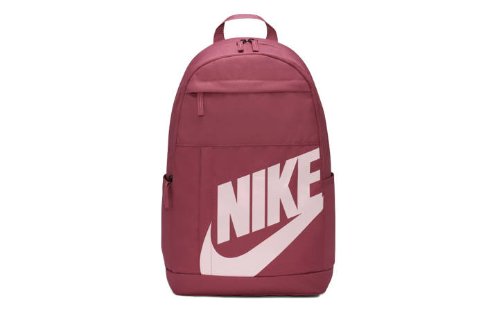 Nike Nike Elemental Zip Closure Polyester Backpack Unisex Contour Berry Red