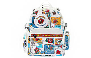LOLA DESIGN Canvas PVC Backpack Medium Unisex Multicolor