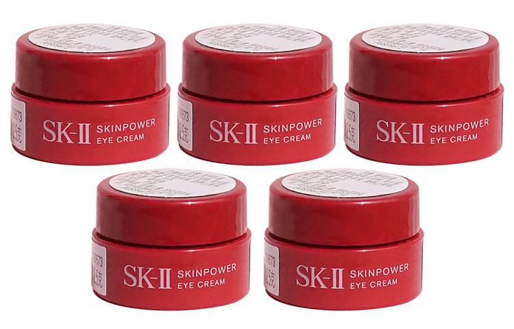 SK-II SK II Sample Set, Vintage Red Bottle With Big Eyes Eye Creams Brightening Tightening Hydrating Repairing