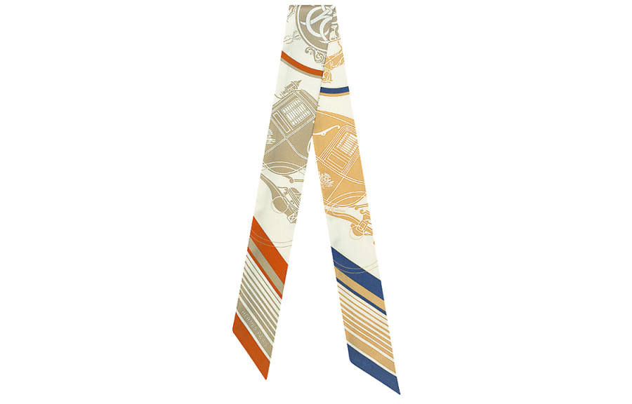 HERMES HERMES Twilly Silk Scarves Women's