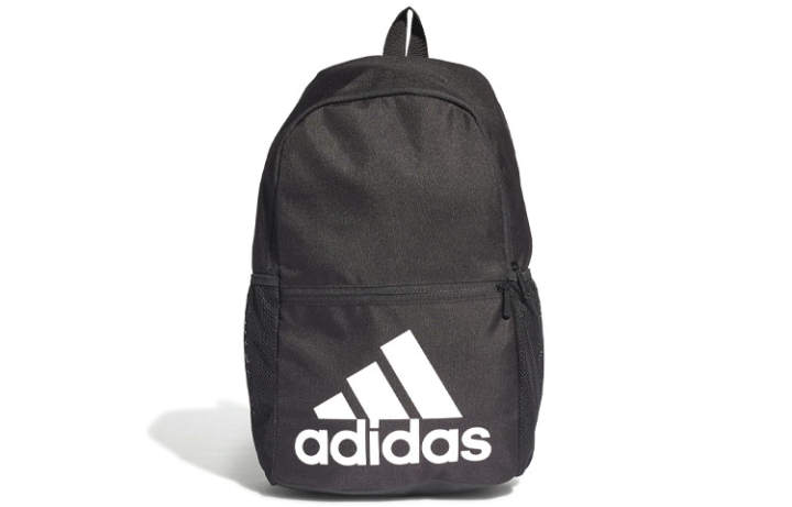 Adidas Adidas Polyester Plain Weave Fabric Sports Backpack Unisex Black
