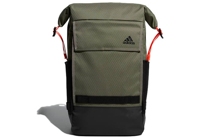 Adidas Adidas Polyester Backpack Regular Unisex Army Green