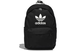 Adidas Originals Trefoil Polyester Backpack Regular Unisex Black