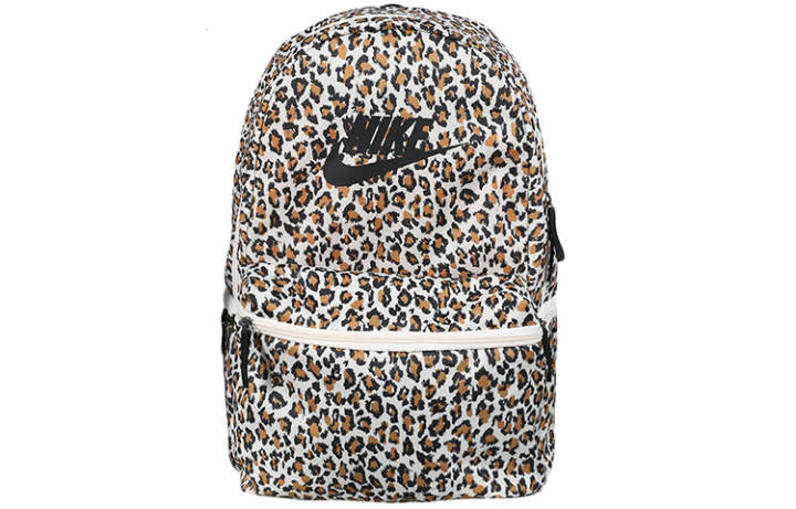 Nike Nike Polyester Backpack Unisex Leopard Print