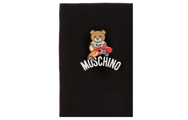 MOSCHINO Knit Scarves Unisex Black