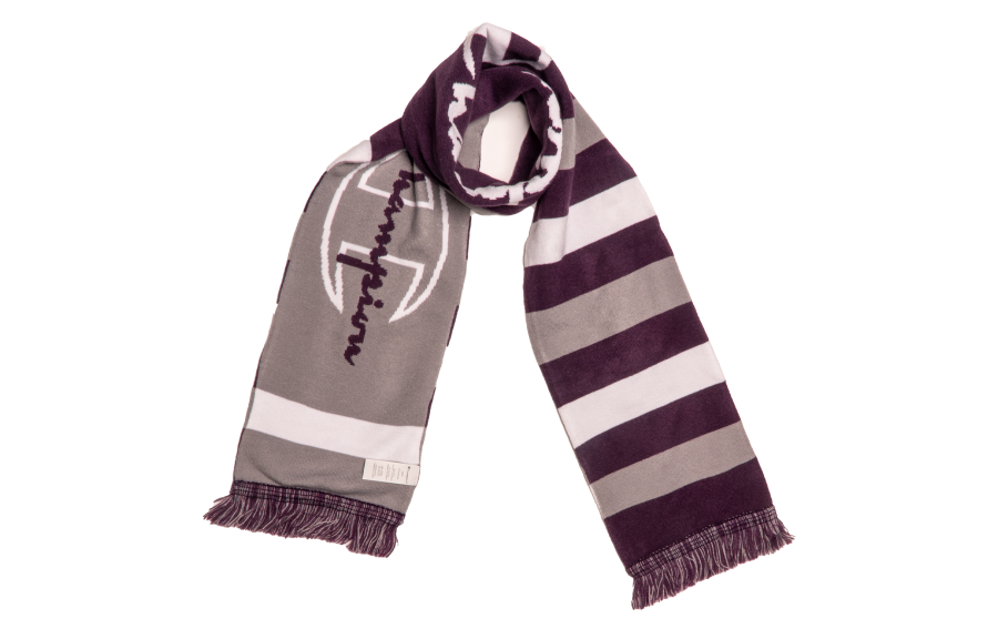 Champion Knit Scarves Unisex Purple