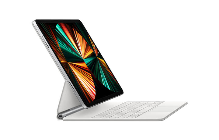 Apple Apple Miao Control Keyboard 82 Keys Compatibility With IPad Pro 2022/2021 Models 12.9 Inches, Tablets