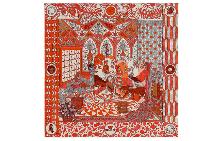 HERMES HERMES Knit Scarves Women's