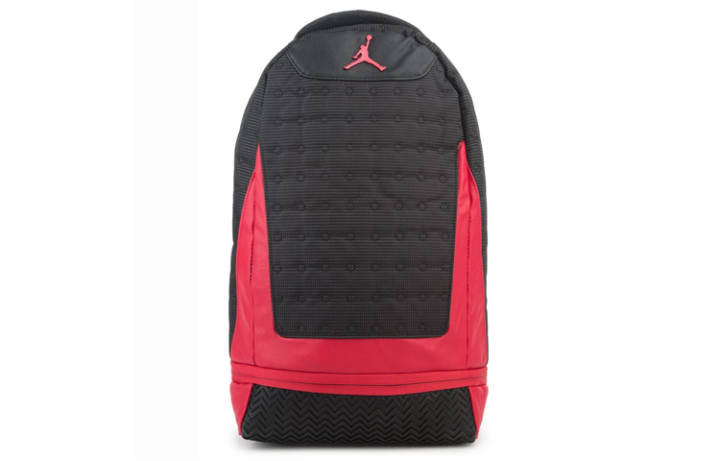 Jordan Jordan Polyester Basketball Bag Backpack Unisex Bred Black Red
