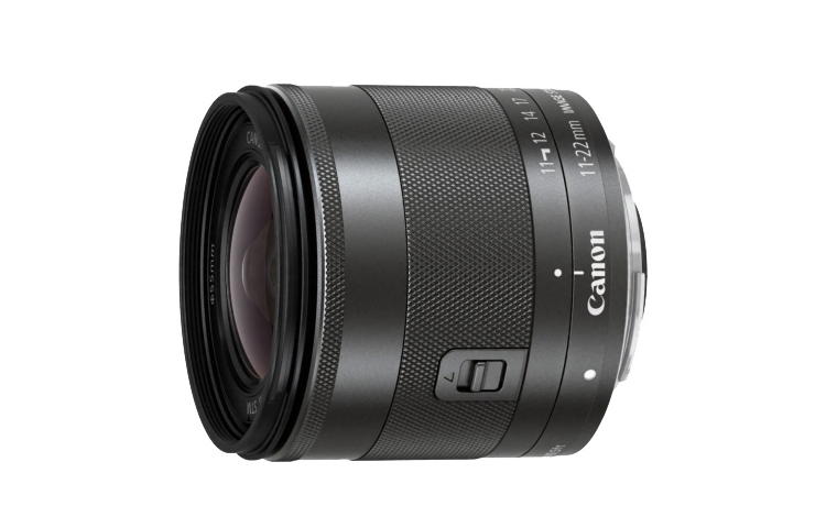 Canon EF M 11 22mm F/4 5.6 IS STM Half Frame Mirrorless Camera Wide Angle Zoom Camera Lenses