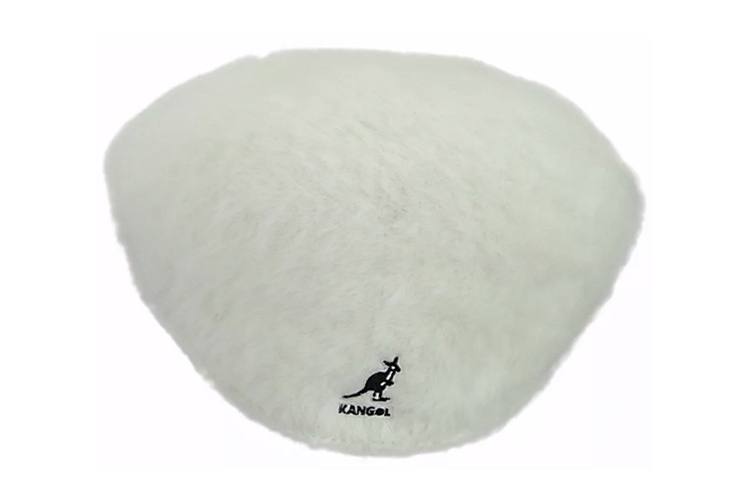 KANGOL KANGOL Rabbit Fur Blend Berets Unisex White