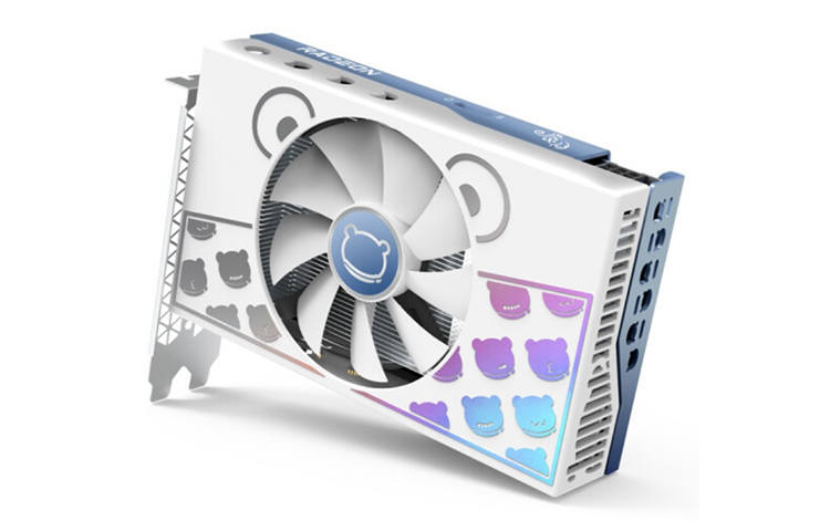 YESTON RX6500XT 4GD6 Cute Pet Design 4GB GDDR6 Game Graphics Card