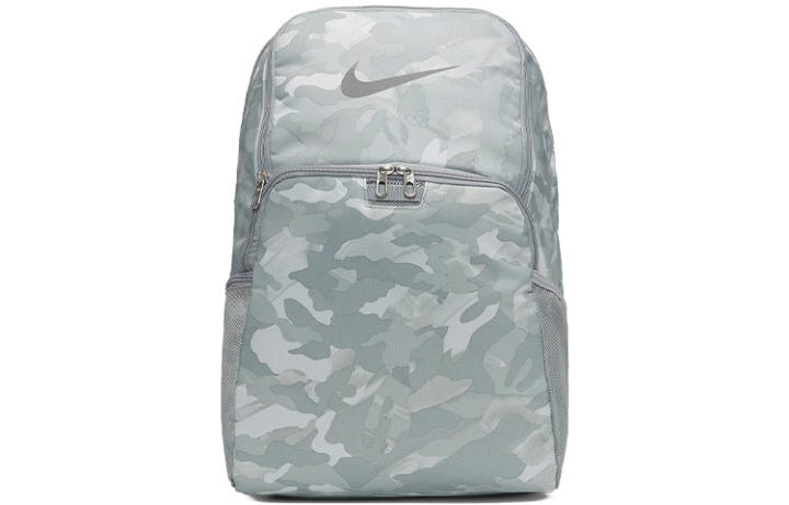 Nike Nike Polyester Backpack Unisex Gray Camouflage