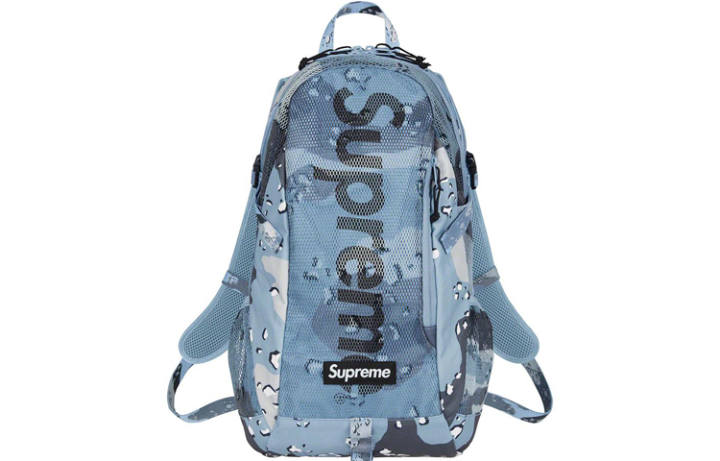 Supreme Supreme PVC Backpack Large Unisex Ice Blue & Blue White