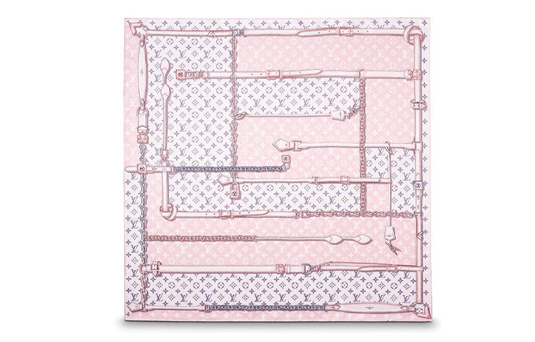 LOUIS VUITTON Monogram Confidential Scarves Women's
