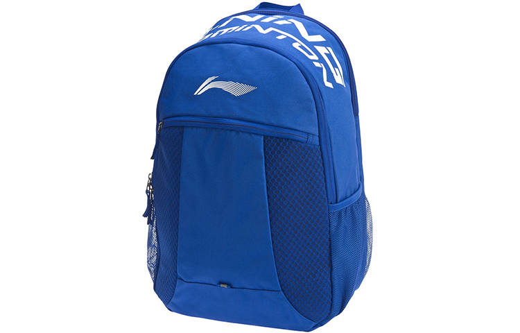 Li-Ning Li Ning Polyester Badminton Racket Bag Backpack Regular Unisex Blue