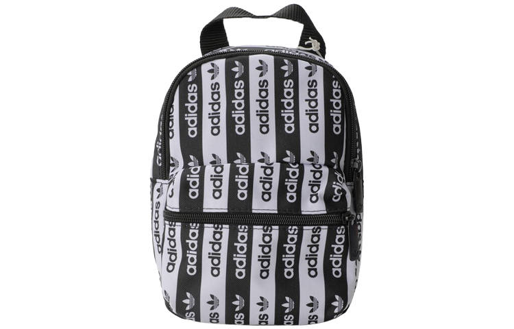 Adidas Originals Polyester Backpack Mini Unisex Black White