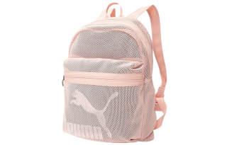 PUMA Fabric Backpack Regular Unisex Peach Pink