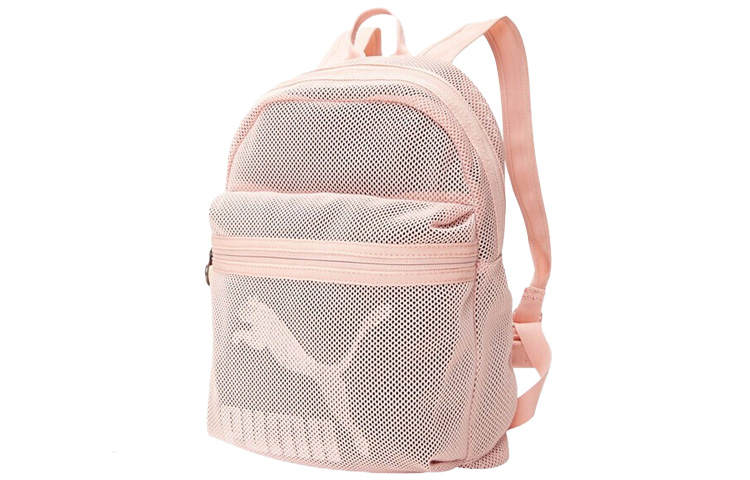 PUMA PUMA Fabric Backpack Regular Unisex Peach Pink