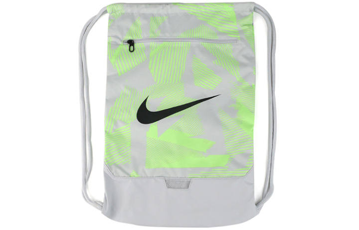 Nike Nike Polyester Backpack Regular Unisex Gray Green