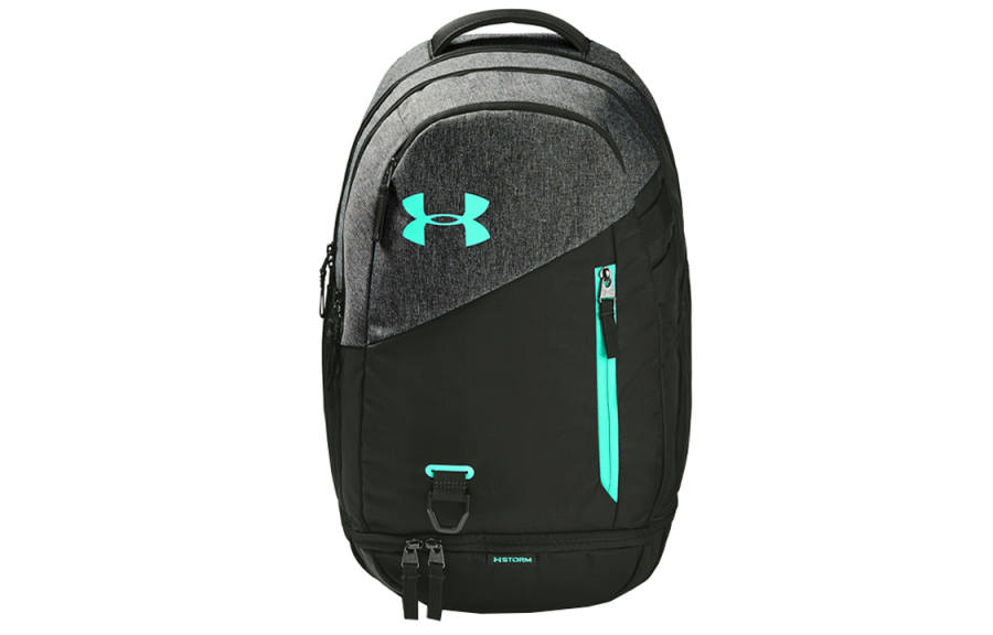 Under Armour Polyester With Polyamide Sports Backpack Regular Unisex Gray Green