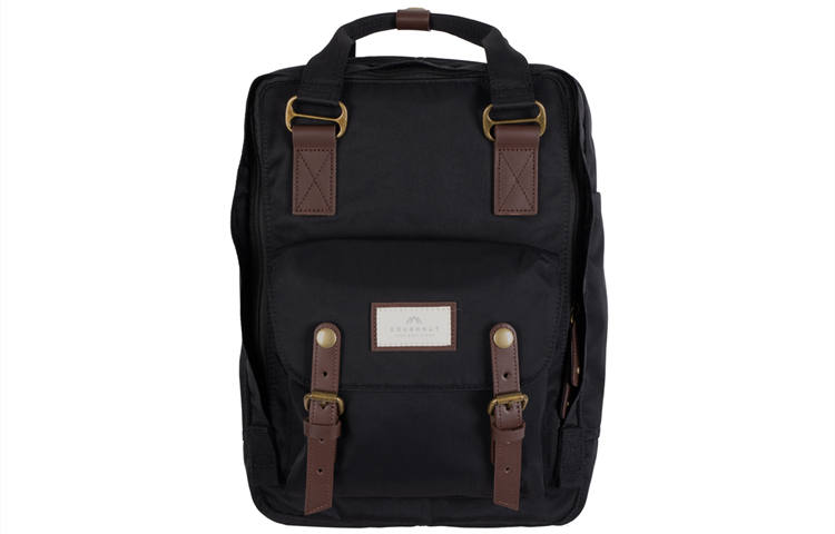 Doughnut Doughnut Nylon Laptop Bag Backpack Regular Unisex Black