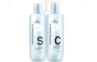 SCHWARZKOPF SHIHUAKOU Repairing Shiny Premium Experience Shampoo & Conditioner Sets Moisturizing And Nourishing Cleaning 2 Bottles
