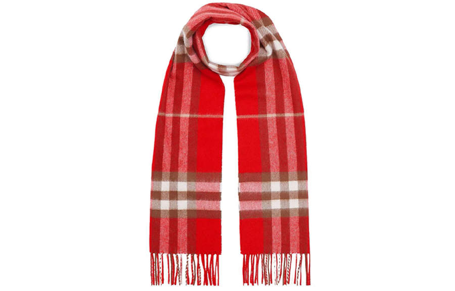 Burberry 【Previous Season】The classic check cashmere scarf