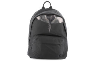 Marcelo Burlon Zip Closure Nylon Backpack Men's Black