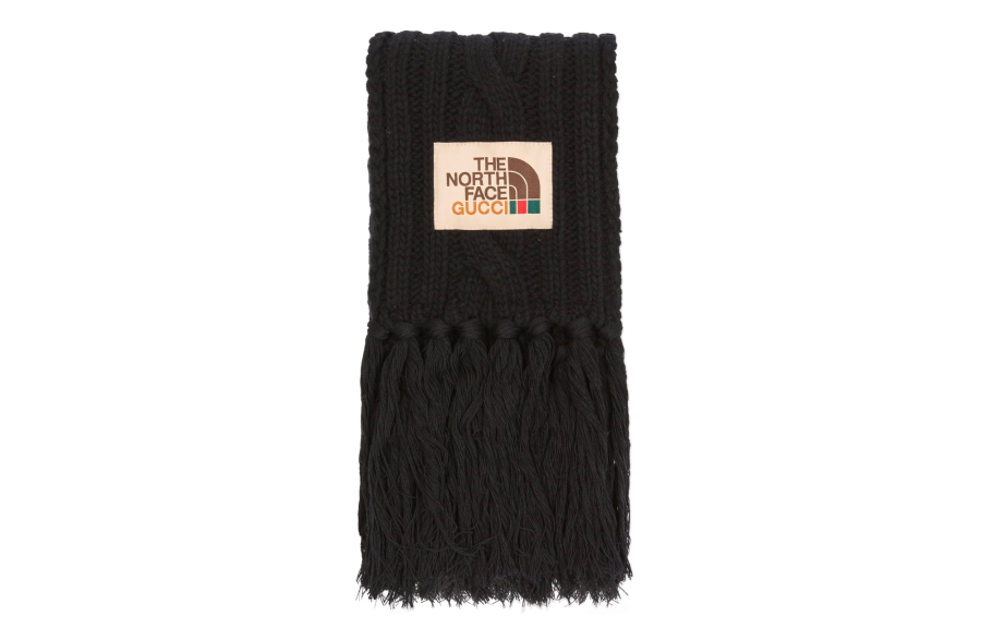 GUCCI X The North Face Wool Knit Scarves Unisex