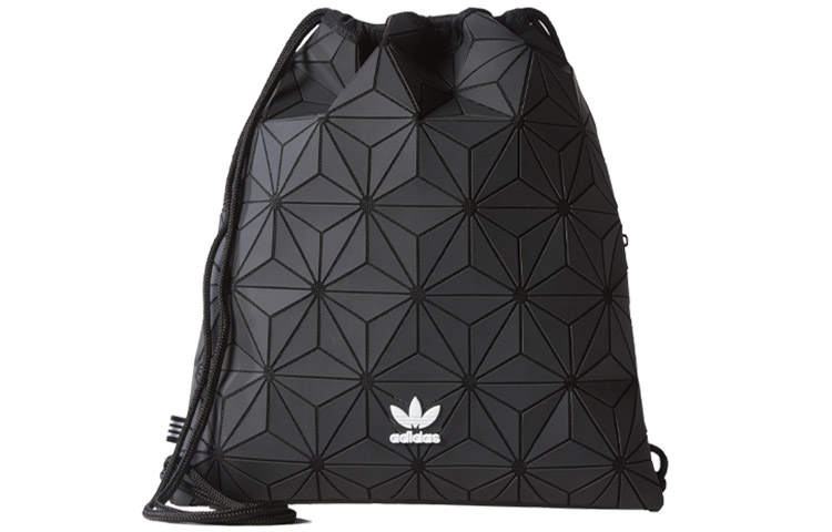 Adidas Originals Trefoil ISSEY MIYAKE Collaboration Fabric Backpack Women's Black