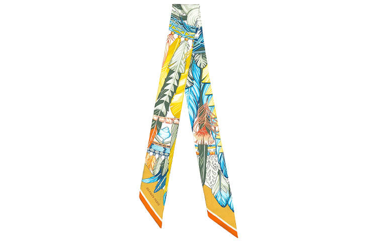 HERMES Hermes 1920 Danse Pacifique twilly scarf